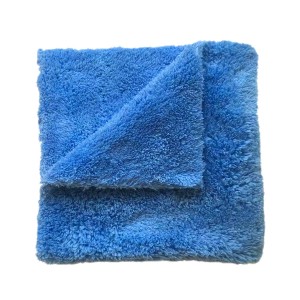 Microfiber Coral Fleece Edgeless Cleaning toweli