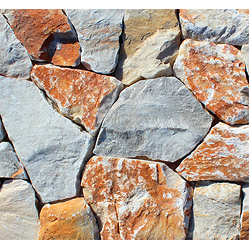 China Cheap price Irregular Stone - Natural Yellow Irregular Stone Panel for Outside Wall – DFL