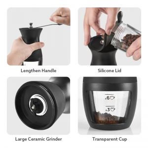 Bærbar kaffemaskine-Kaffekværn-Kaffekrus-Bærbare espressomaskiner