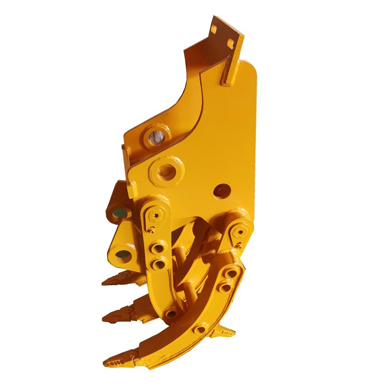 Hot Sale DHG-08 Model Mechanical Wood Grapple For 20-25 Tons Excavator