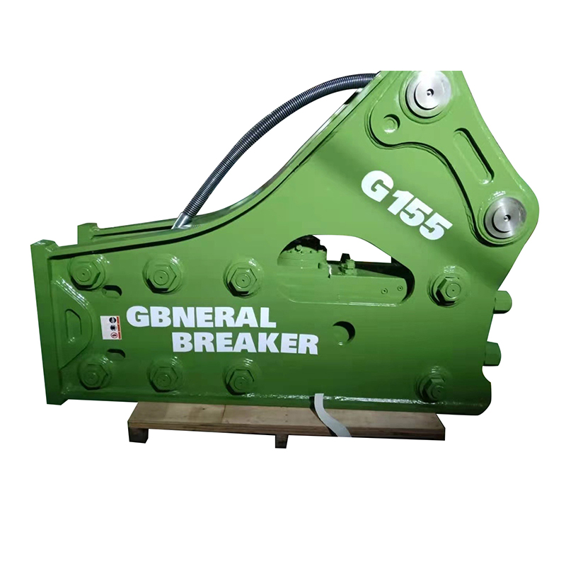 Breaker Hammer ekskavatora zemes pārvietošanas mašīnas...