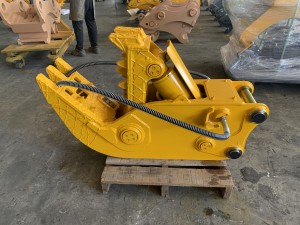 Trituratore di accessori per escavatori DHG personalizzati OEM per escavatori da 5-8 tonnellate