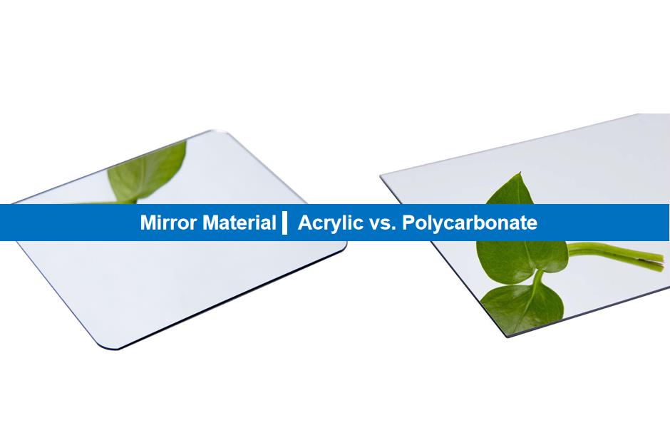 Acryl spiegel versus polycarbonaat spiegel