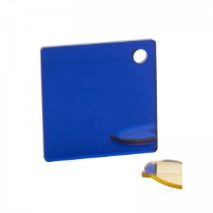 Arkusz akrylowy z niebieskim lustrem Dostawcy arkuszy z tworzywa sztucznego Petg