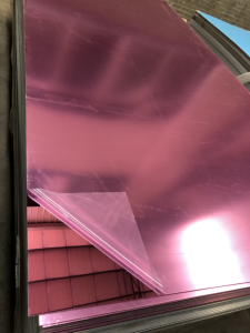 Acrylic Partition For Living Room Pink Speculum Acrylic Sheet