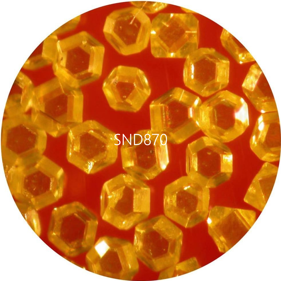 SND840 diamante sintetiko hautsa gogortasun ertaineko eta egonkortasun termikoarekin