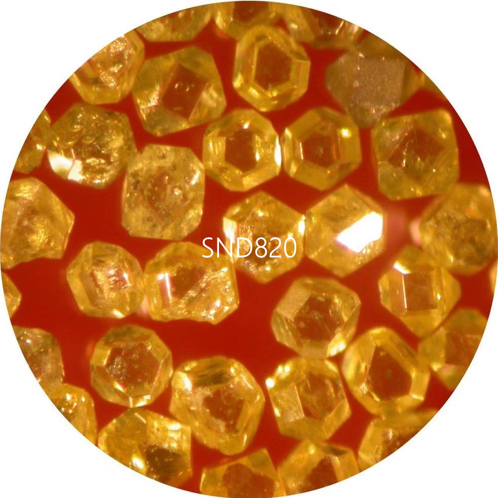 SND820高性能の低靭性合成ダイヤモンドパウダー