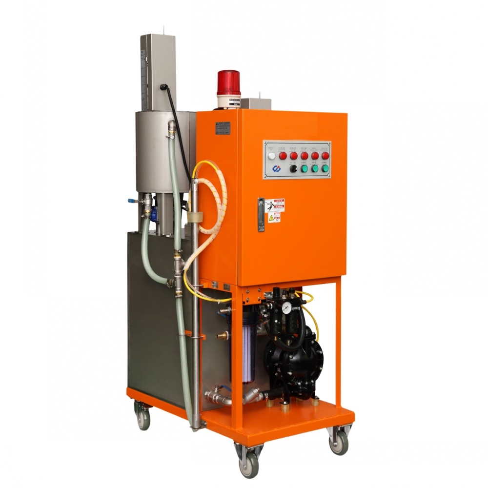 Release agent auto mixer for cold chamber die casting machine Featured Image