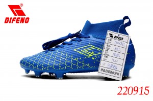 Këpucët e futbollit DIFENO me majë të lartë me kërpudha lidhëse janë të përshtatshme për këpucë futbolli për meshkuj/femra, këpucë me bar natyral