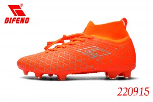 Высокие футбольные бутсы DIFENO с шипами для шнуровки подходят для мужских и женских футбольных кроссовок, кроссовок из натуральной травы.