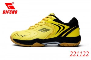 DIFENO chaussures de Badminton chaussures pour hommes chaussures antidérapantes professionnelles chaussures de sport respirantes en maille chaussures de course