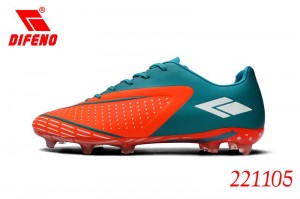Këpucë futbolli sportive DIFENO me thumba të gjata me majë të ulët, tokë të fortë, këpucë futbolli me thumba që nuk rrëshqasin