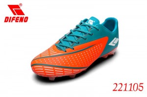 DIFENO Chaussures de football de sport basses à crampons longs, sol solide, chaussures de football à crampons antidérapantes