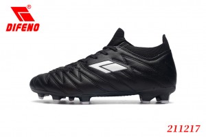 DIFENO Neutral middle top football shoes Grass youth football shoes Five-person football boots Outdoor training lawn shoes Anti slip and wear-resistant