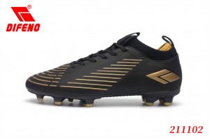 Pantofi de fotbal DIFENO respirabili, care absorb șocuri, antiderapante, unghii pentru gazon de joc, unghii rupte, antrenament cu iarbă artificială, piele sport pentru cinci persoane