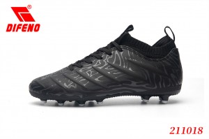 DIFENO Pantofi de fotbal pentru Cupa Mondială de înaltă calitate, cu vârf lung, confortabil, anti-alunecare, cu partea de jos, pantofi de fotbal pentru interior și exterior, pantofi de fotbal profesioniști, anti-alunecare, respirabili