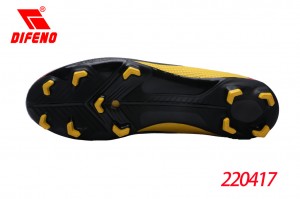 DIFENO Vysoké fotbalové boty, zlomené nehty, dlouhé nehty, protiskluzové, odolné proti opotřebení, zabalené boty pro herní trénink