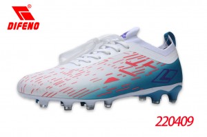 Izicathulo zebhola lezinyawo ze-DIFENO Men's Breathable Non slip Lightweight Outdoor Training Sneakers Artificial Lawn Football Shoes