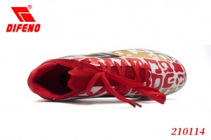 DIFENO Sports Мужчынскія футбольныя чаравікі для трэнажораў, лёгкія, зручныя, тэхналагічныя, амартызацыйныя, прафесійныя спартыўныя красоўкі для бегу на адкрытым паветры
