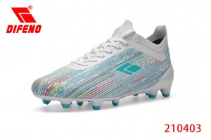 I-DIFENO Men Soccer Shoes Ibhola Lisusa I-Athletic Low-Top Soccer Boots Spikes Anti-Slip Outdoor Training Indoor Turf Football Sneaker