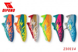 DIFENO Sports Տղամարդկանց խոտածածկի մարզիչ ֆուտբոլային կոշիկներ, թեթև հարմարավետ տեխնոլոգիայի հարվածների կլանման պրոֆեսիոնալ սպորտային բացօթյա վազքի կոշիկներ
