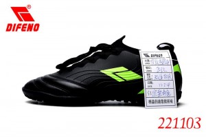 ДИФЕНО Фудбалски професионални спортски обувки за обука за надворешни спортски обувки со цврста земја против лизгање нокти еластични мелени обувки за тревник