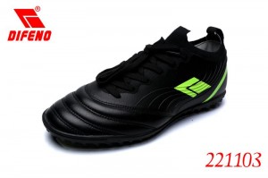 DIFENO Football chaussures d'entraînement sportif professionnel chaussures de sport de plein air sol solide anti-dérapant ongles sol élastique chaussures de pelouse