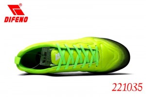 DIFENO Futbol çim ayakkabı erkek ve kadın bağcıklı spor futbol ayakkabısı gündelik açık dar zemin