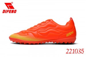 DIFENO Futbol çim ayakkabı erkek ve kadın bağcıklı spor futbol ayakkabısı gündelik açık dar zemin