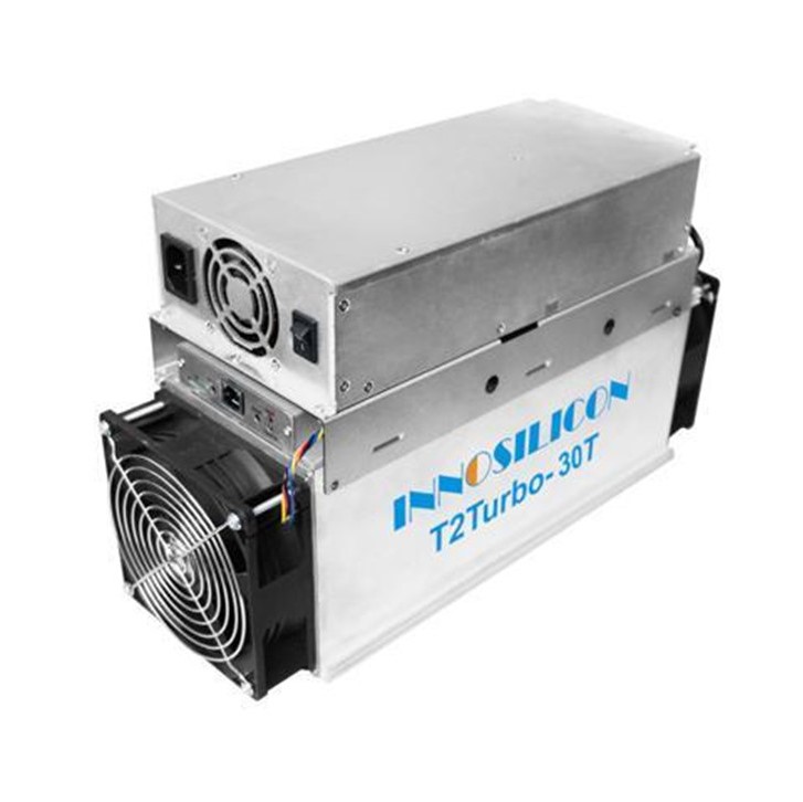 INNOSILICON T2 Turbo (T2T) Miner 26TH/s Bitcoin Miner with 1900W Power Supply Featured Image