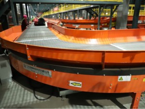 Turning Belt Conveyor Untuk Ekspres /Ecomerce/3Pl/Gudang