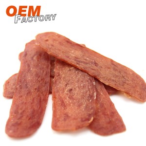 100% Pure Duck Chip Dog Treat Wholesale è OEM