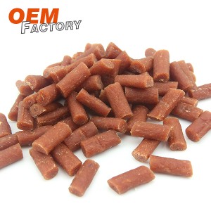 2cm Beef Stick Cat Treats Natural and Health Private Label Cat Treats Kaiwhakarato Wholesale me OEM