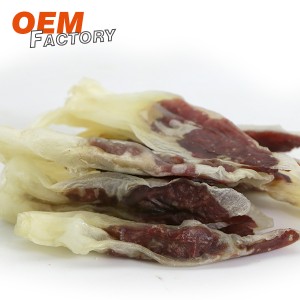 Lamb na Binalot ng Rabbit Ears High Protein Snack Para sa Mga Aso Wholesale at OEM