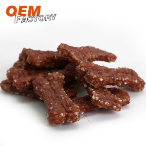 Dired Beef with Rice Bone Private Label Pet Treat Manufacturers