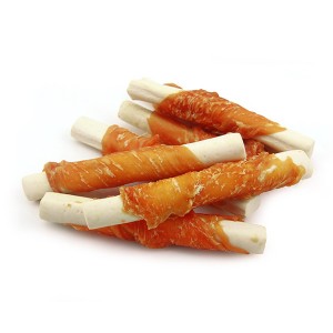 Cheese Stick Twined by Chicken Wholesale Dog Treats In Bulk