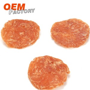 Crispy Chicken Rings Chicken Dry Dog Treats Wholesale and OEM