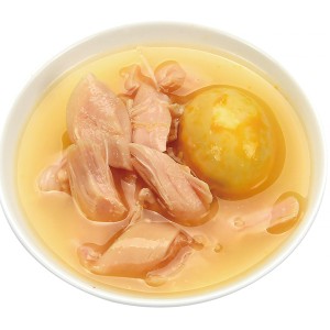 DDWF-01 چکن اور انڈے کی زردی گیلی بلی کا کھانا