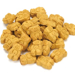 DDBC-06 Biscoitos em forma de urso de abóbora Guloseimas para cães de abóbora