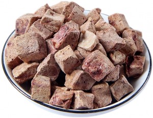 DDCF-04 Natural thiab Fresh Freeze-dried Beef Dice Best Cat Treats