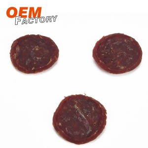 Dried Beef Roll Natural Balance Dog Treats Wholesale and OEM