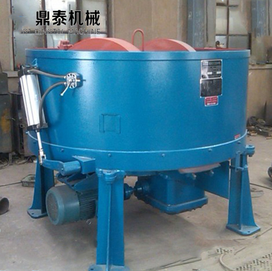 Roller type sand mixer, intensive sand mixer for foundry casting