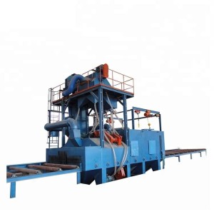 Photoelectric Detection Steel Plate and Section Steel Shot Blasting Machine Used for Cleaning The Rust on The Surface of The Steel Structure