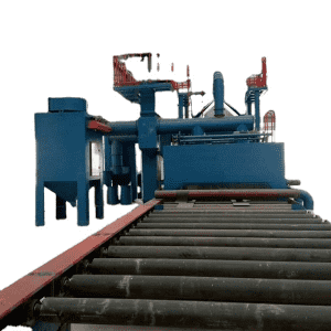 Shot Blasting Machine with Roller Conveyor for Sale