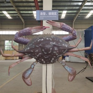 Modelos de animais marinhos e répteis são fornecidos para museus e parques científicos
