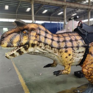 Animatronic Dinosaurus Ride pikeun Taman Hiburan