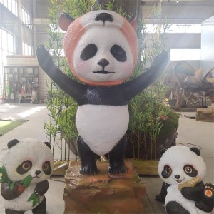 Вештачки прилагођени аниматронички кингконг панд...