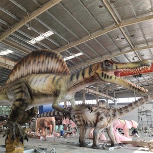 Taman hiburan Animatronic Dinosaurus Models Katalog