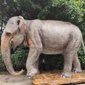 Mohlala o ikhethileng oa Animatronic Zoo Animal Simulation e Phahameng