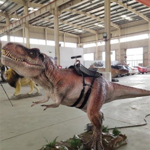 Vermaakritte en Dino-modelle vir Dinosourus-temapark